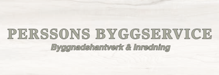 Perssons Byggservice